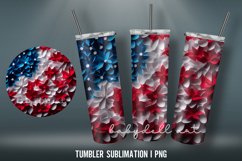 20 oz Tumbler Wrap | Rose Tumbler Wrap Sublimation Design PN Product Image 3