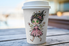 Whimsical Summer Fairy Girl Png Clipart Product Image 5