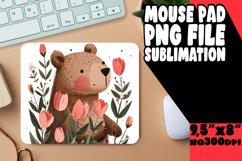 Spring Flair: Boho Animal Sublimation Mouse Pads Product Image 1