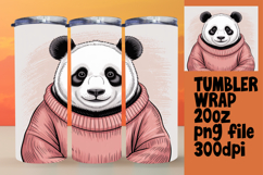 SLEEK PNG Tumbler Design 20oz , Valenines Animals Product Image 1