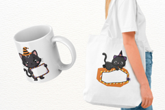 Halloween Characters &amp; Banners Clipart Product Image 3