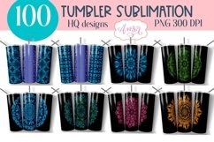 Big Bundle Tumbler Sublimation PNG| 100 tumbler wrap PNG Product Image 3