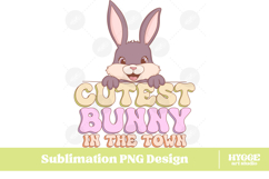 Easter Sublimation PNG Bundle Bunny Chick Farm Hip Hop Joy Product Image 9