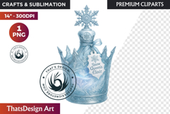 Christmas Winter Potion Bottles PNG, Magical Holiday Clipart Product Image 1