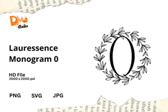 Lauressence Monogram Product Image 1
