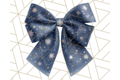 Halloween Bow Clipart, Bright Holiday Ribbon PNG Product Image 3