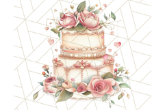 Pastel Tea Clip Art PNG with Sweets and Floral Accents Png Product Image 3
