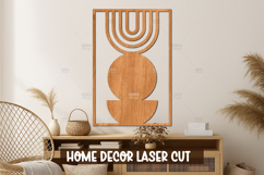 Mid Century Wall Art Laser Cut File for Home Decor Product Image 1
