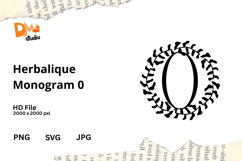 Herbalique Monogram Product Image 1