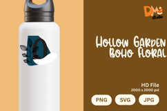 Hollow Garden Boho Floral Monogram Product Image 1