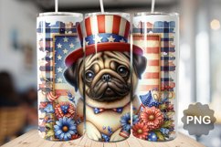 4th Of July Dog Tumbler Bundle - 24 Designs Product Image 3