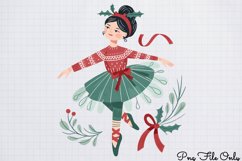 Cute Nutcracker Watercolor Clipart PNG Product Image 1
