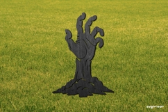 Zombie Hand Garden Stake Laser Cut | Glowforge | SVG Product Image 2
