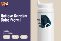 Hollow Garden Boho Floral Monogram Product Image 1