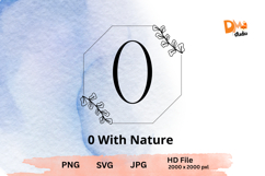 With Nature Monogram Product Image 1