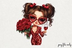 Lazy Sassy Angle for Valentine Clipart PNG Product Image 1