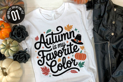 Autumn Is My Favorite Color - Autumn t-shirt Design Product Image 1