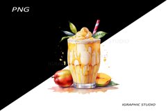 Milkshake Clipart, Food Clipart Product Image 1