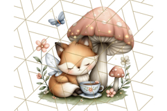 Forest Fairy Garden Creatures PNG, Whimsical Woodland Art Product Image 3