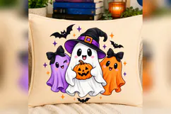 Cute Halloween Ghosts PNG Design, cute halloween ghosts Product Image 4