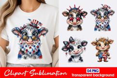 Uncle Sam Lamb Clipart PNG Product Image 1