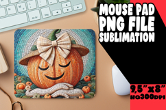 UNIQUE MOUSE MAT GIFT IDEAS, Cute Pumpkin Product Image 1