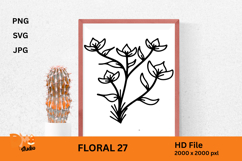 Floral Graphic Element Product Image 1