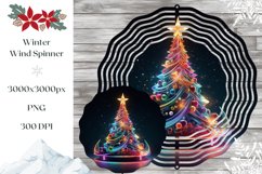 3D Christmas Tree Wind Spinner, Christmas Tree PNG Product Image 1