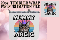 Vibrant Journeys 20oz tumbler wrap, Cat Lover Product Image 1