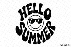 Hello Summer svg | Summer Svg | Svg Cut Files Product Image 1