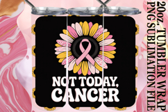 Enchanted reflections 20oz tumbler wrap, Breast Cancer Product Image 1