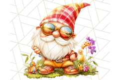 Beach Gnome Clipart Bundle, Cute Summer Gnomes PNG Product Image 9
