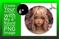 Gorgeous Circle Design Sublimation Template , Fairy Product Image 1