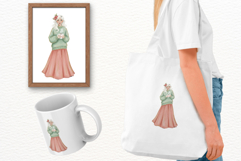 Spring Coffee Break Clipart Product Image 5