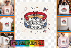 Bright TOTE BAG Magic PNG, Patriotic Product Image 1