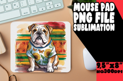 LUMINOUS MOUSE PAD CREATIVE PNG, Cute Dog Product Image 1