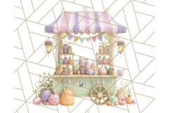 Haunted Sweet Shoppe PNG Clipart, Pastel Halloween Bakery Product Image 3