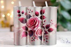 Flowers Tumbler Wrap | Sublimation | Tumblers Product Image 1