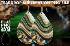 Blissful Teardrop Earrings Ideas, Pattern Product Image 1