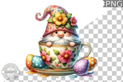 Easter Gnome Sublimation - Clipart PNG Design Product Image 1