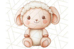 Cute Stuffed Animal Clipart for Nursery Decor Png Product Image 2