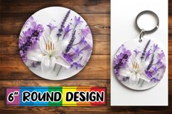 Blossom Bonanza Design Circle - Sublimate Magic Round Product Image 1