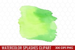 Watercolor Splash Clipart sublimation Product Image 1