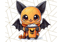 Monster Café Halloween PNG Clipart, Coffee Holiday Clip Art Product Image 3