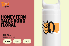 Honey Fern Tales Boho Floral Monogram Product Image 1