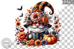 Halloween Gnome Sublimation - Clipart PNG Design Product Image 1