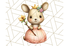 Princess Animal PNG Clipart with Crowns &amp; Royal Accessories Product Image 3