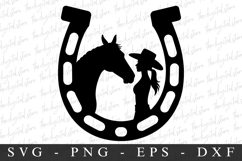Horse Shoe SVG | SVG Cut files | Cricut Product Image 1