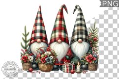 Christmas Gnome Sublimation - Clipart PNG Bundle Product Image 4