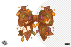 Halloween Bows &amp; Lights Clipart Product Image 1